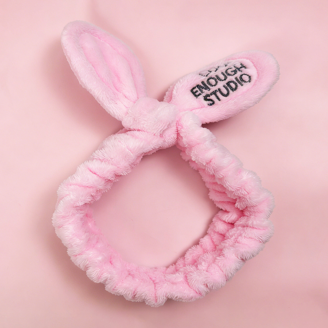 Pink Bunny Ear Headband