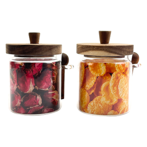 Clear Glass Pantry Containers