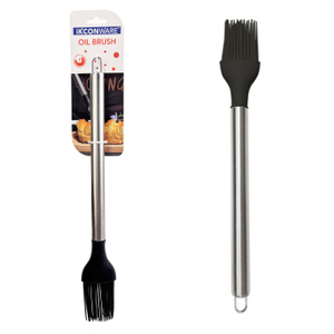 Stainless Steel Handle Silicone Oil Brush