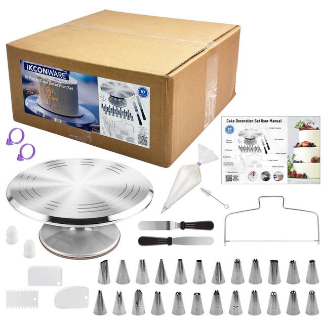 87-Piece Cake Baking Tools Set
