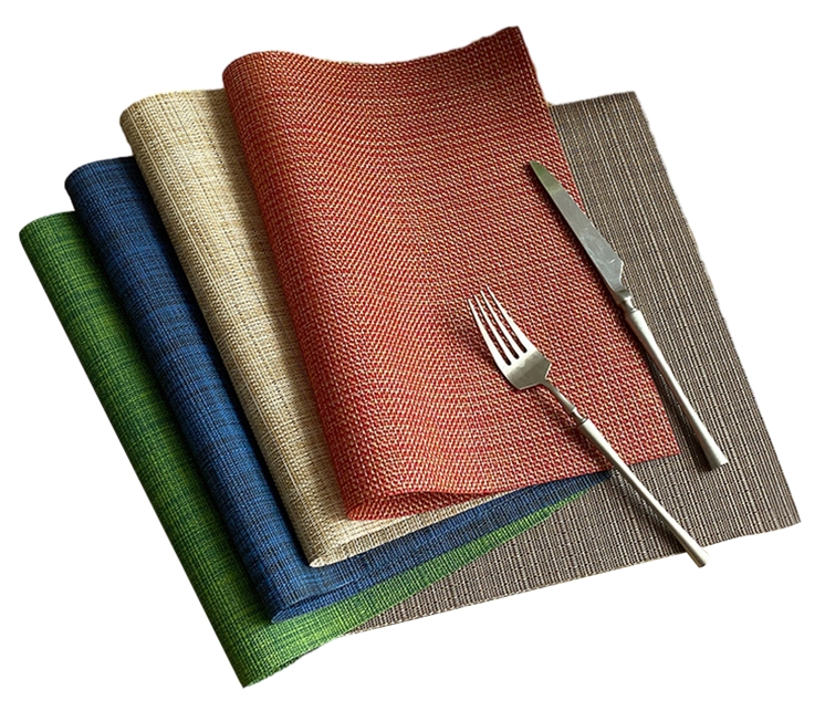 Teslin Table Mats 4-Pack – Heat-Resistant, Non-Slip, And Waterproof Placemats – Great for Daily Meals & Entertaining