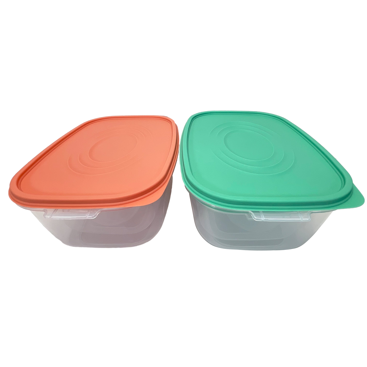 3 Pcs/Set Fresh-Keeping Storage Box Plastic Food Container Refrigerator Crisper Fruit Vegetable Storage Container