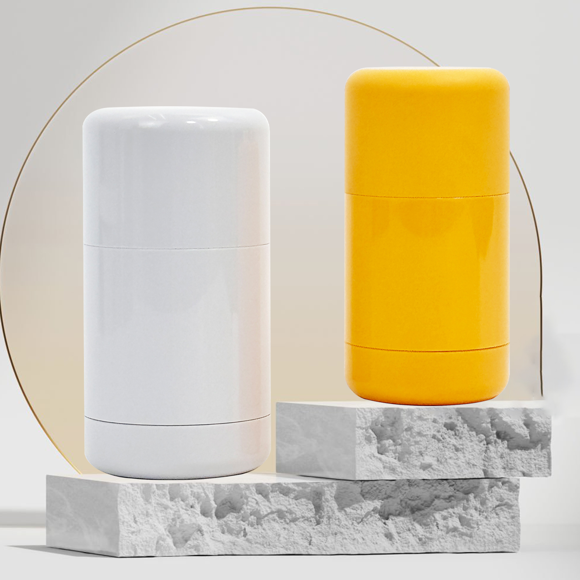 Eco-Friendly Empty Refillable Deodorant Containers
