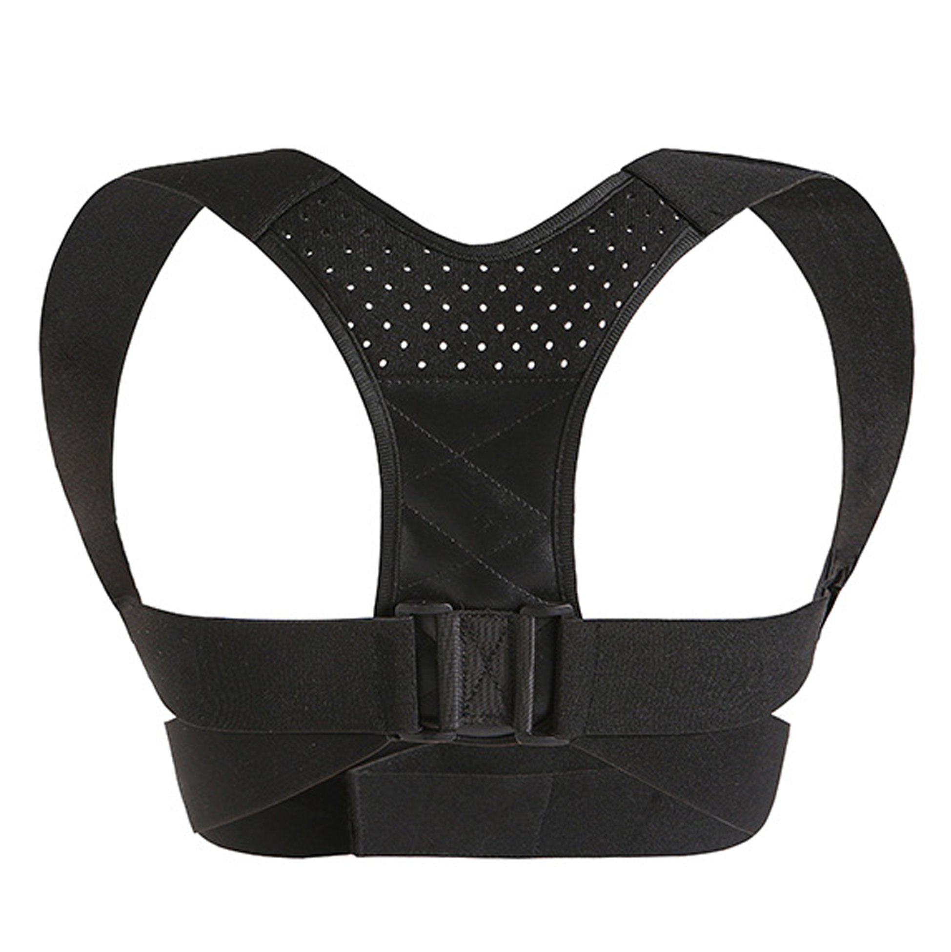 Athletic Inspired Black Posture Corrector 