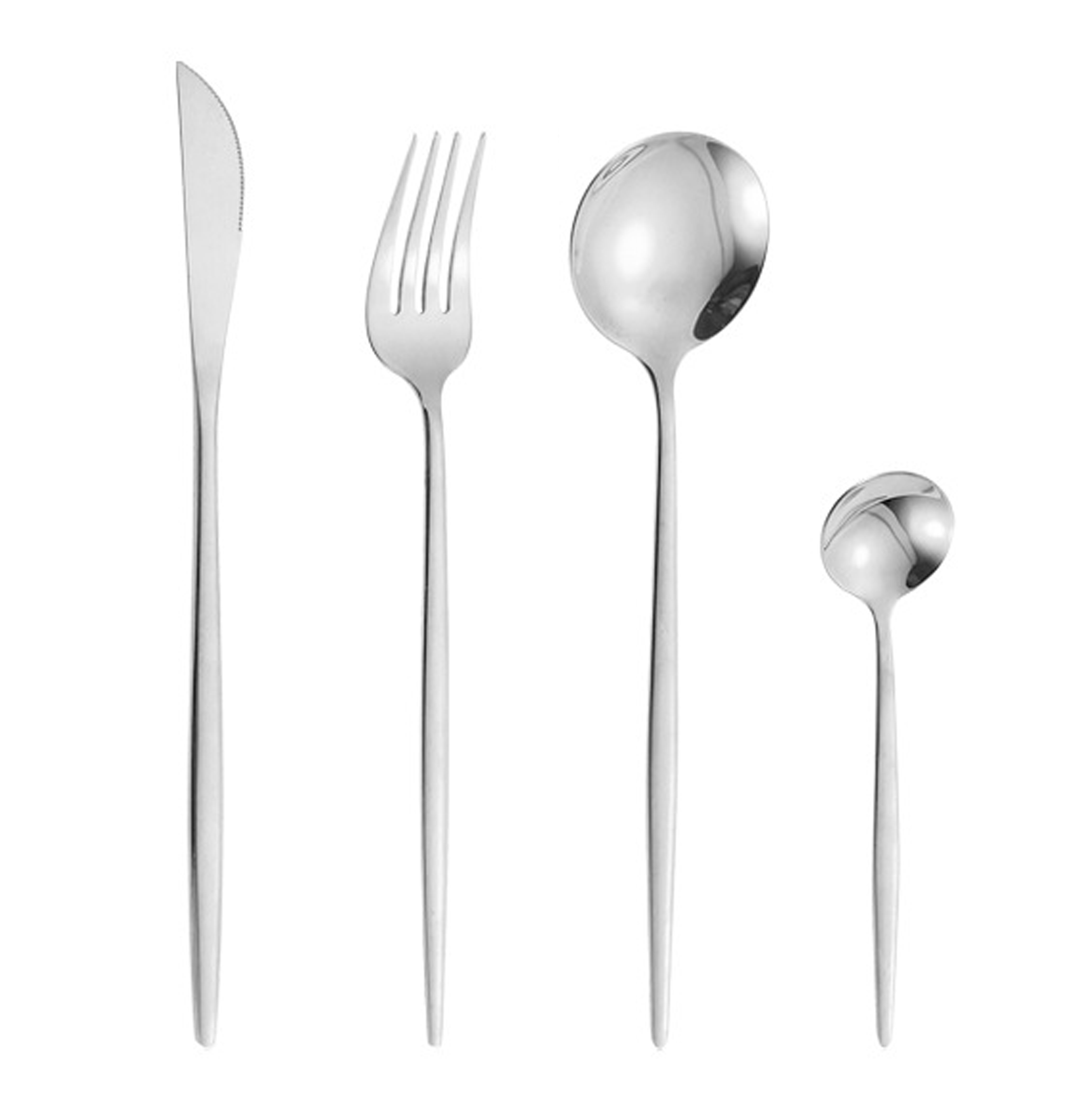4-pcs Stainless Steel Cutlery Set