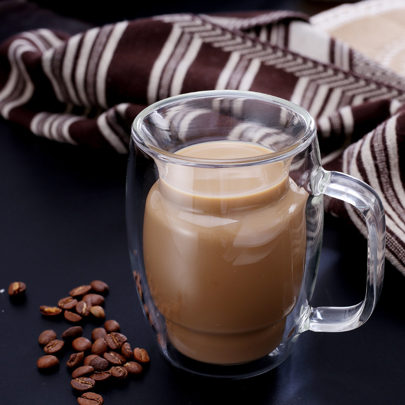 Double Walled Glass Mug