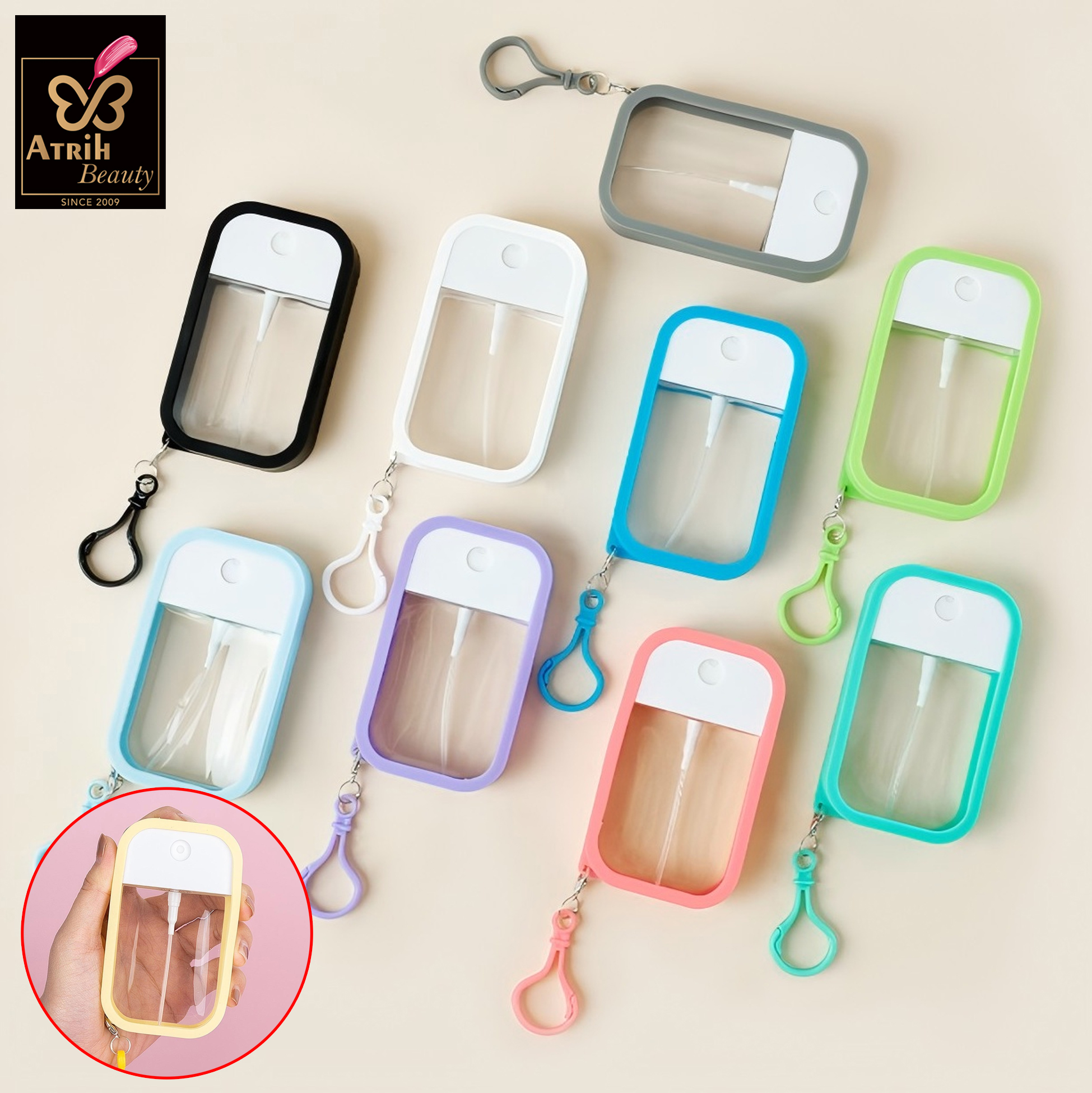 Card Spray Bottle Perfume Atomizer