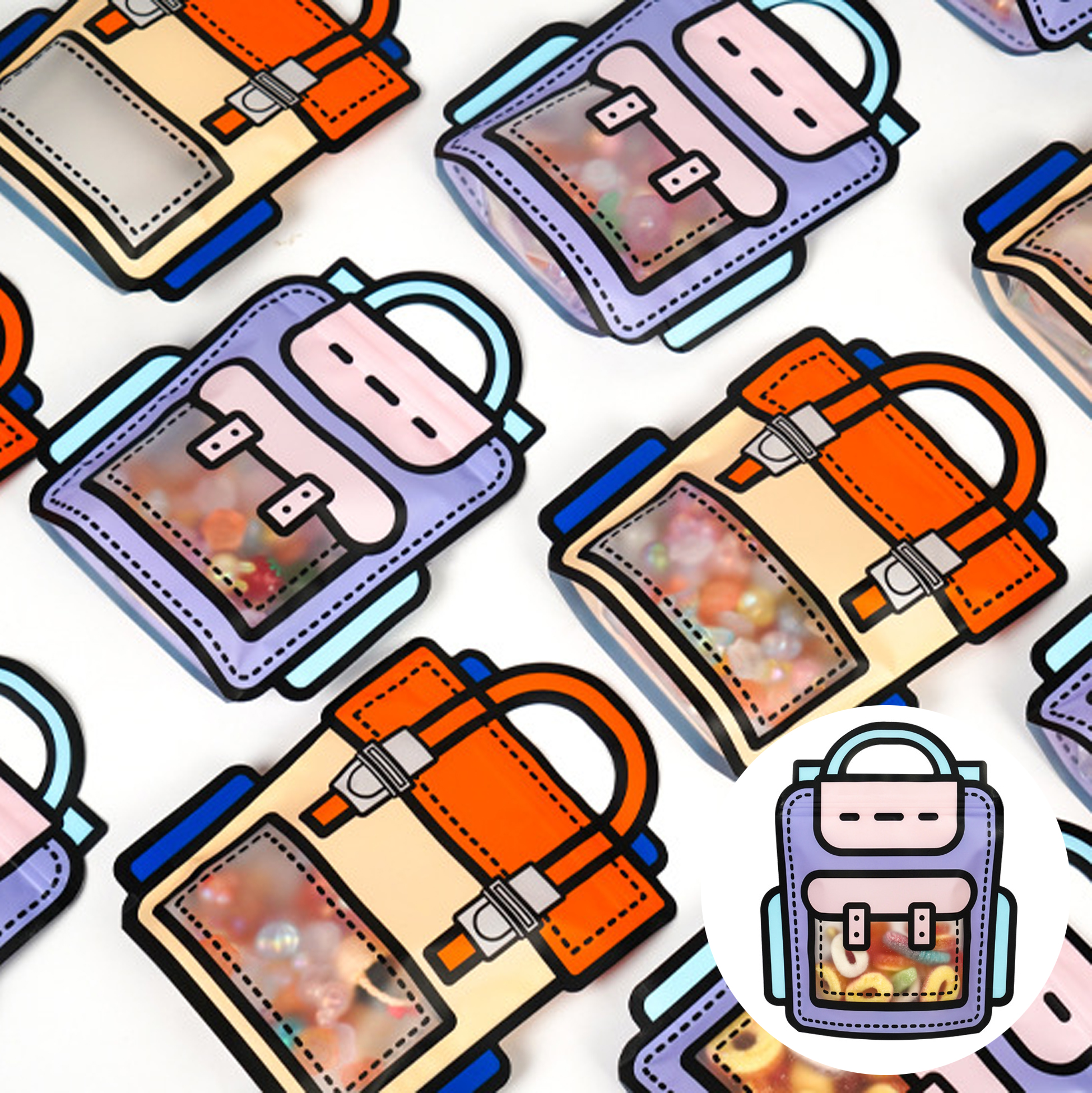 Backpack - shaped Candy Bag