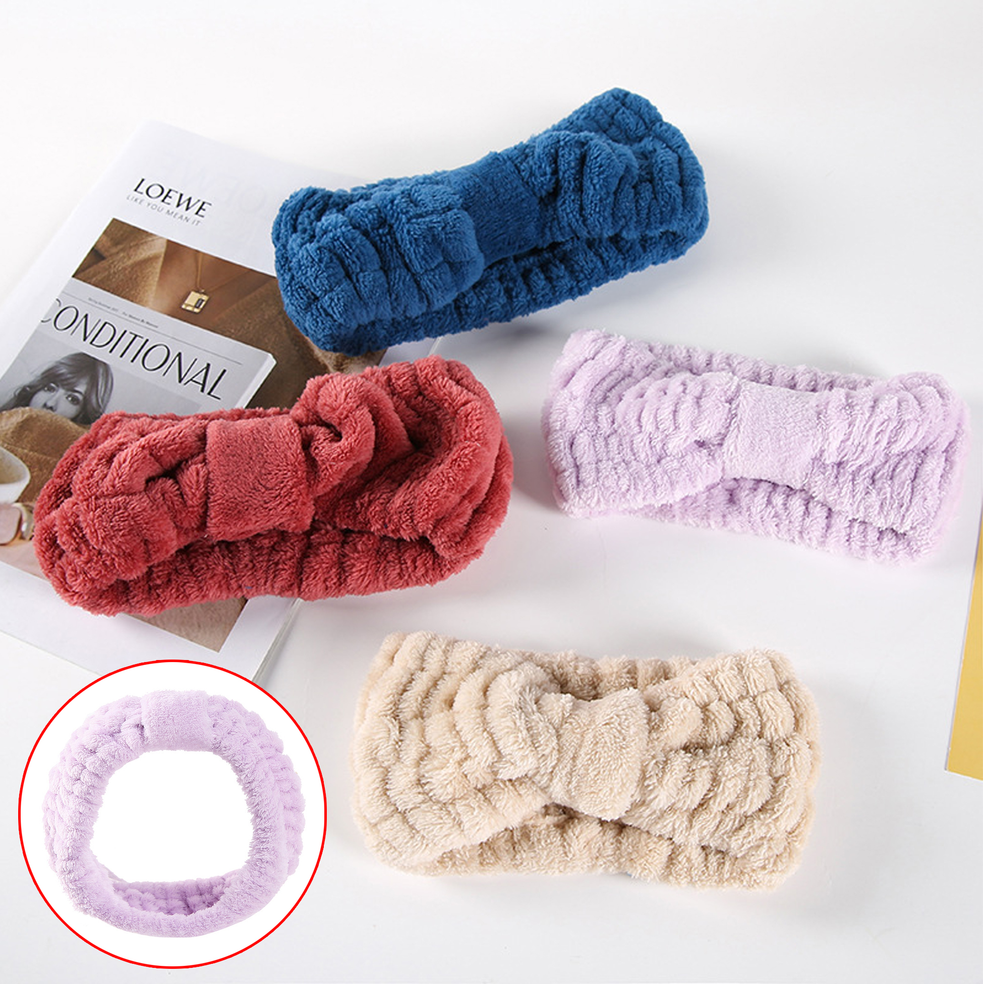 Spa\Makeup Headband For Washing Face
