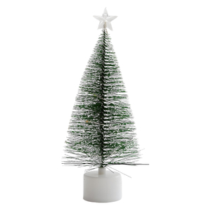 LED Lit Mini Artificial Christmas Trees 