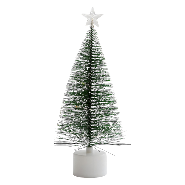 LED Lit Mini Artificial Christmas Trees 