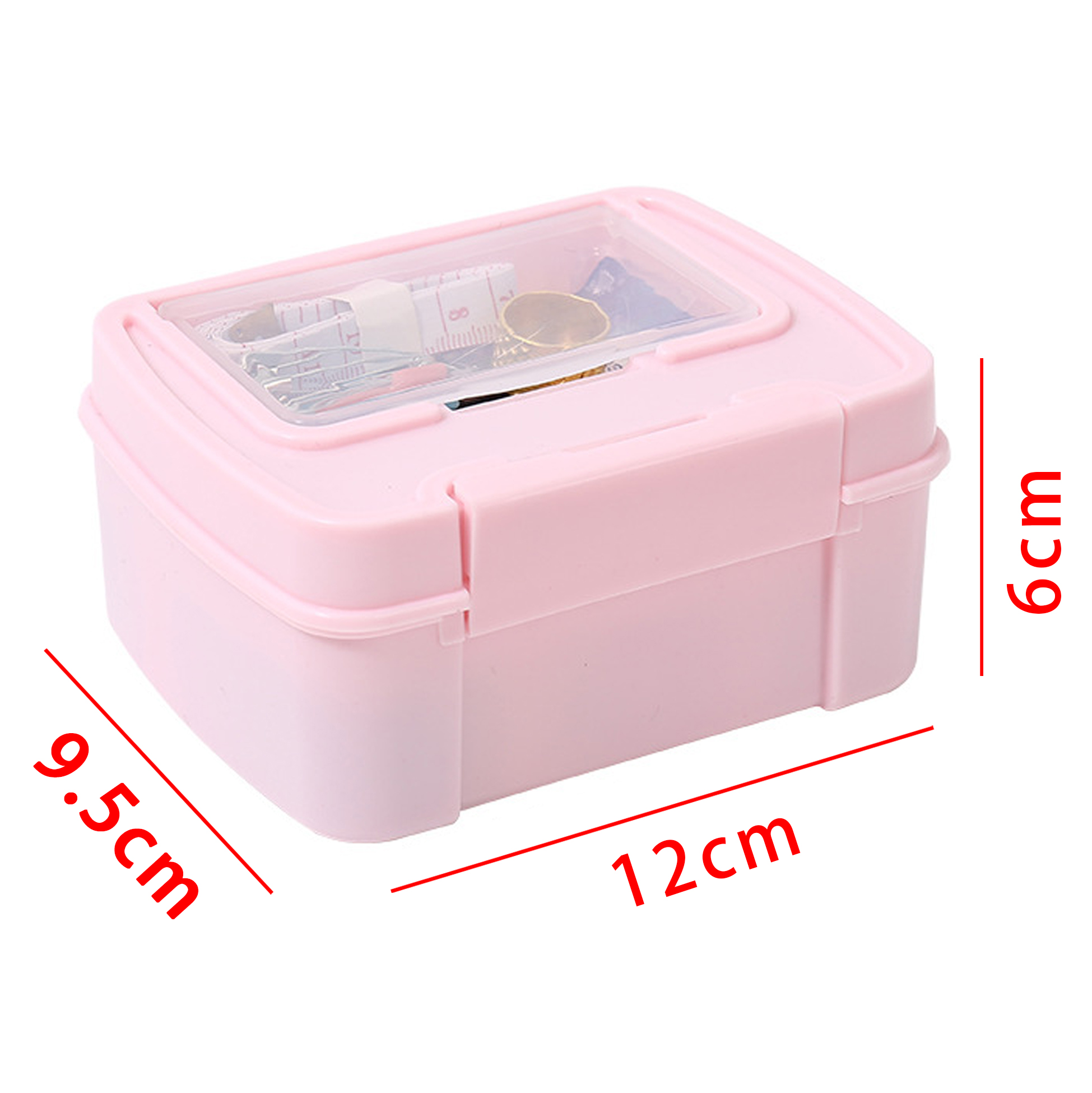 Portable Sewing Kit with Organizer Box
