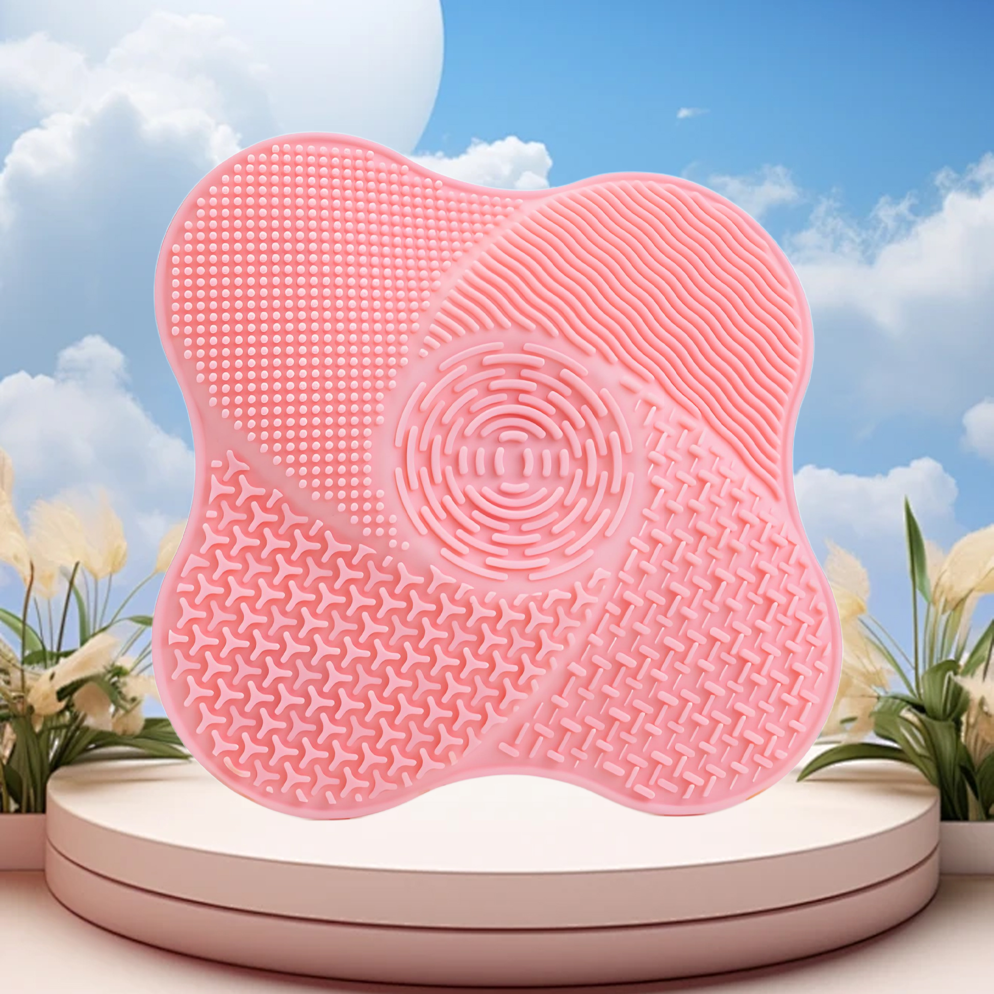 Multi Textured Silicone Facial Cleansing Pad