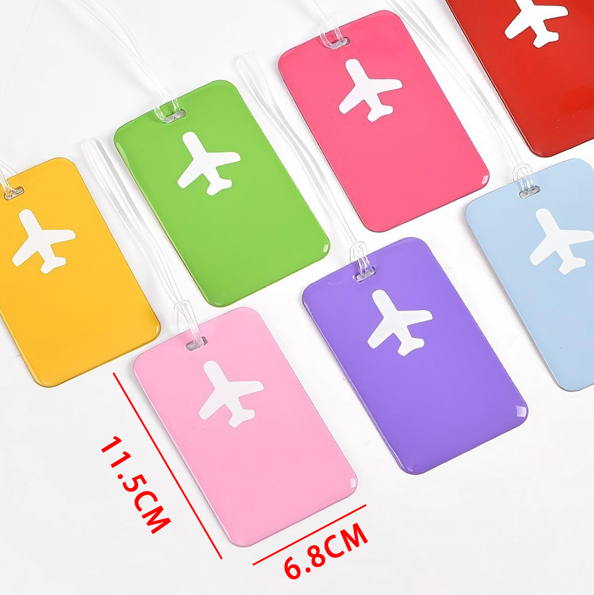 Airplane Symbol Luggage Tags