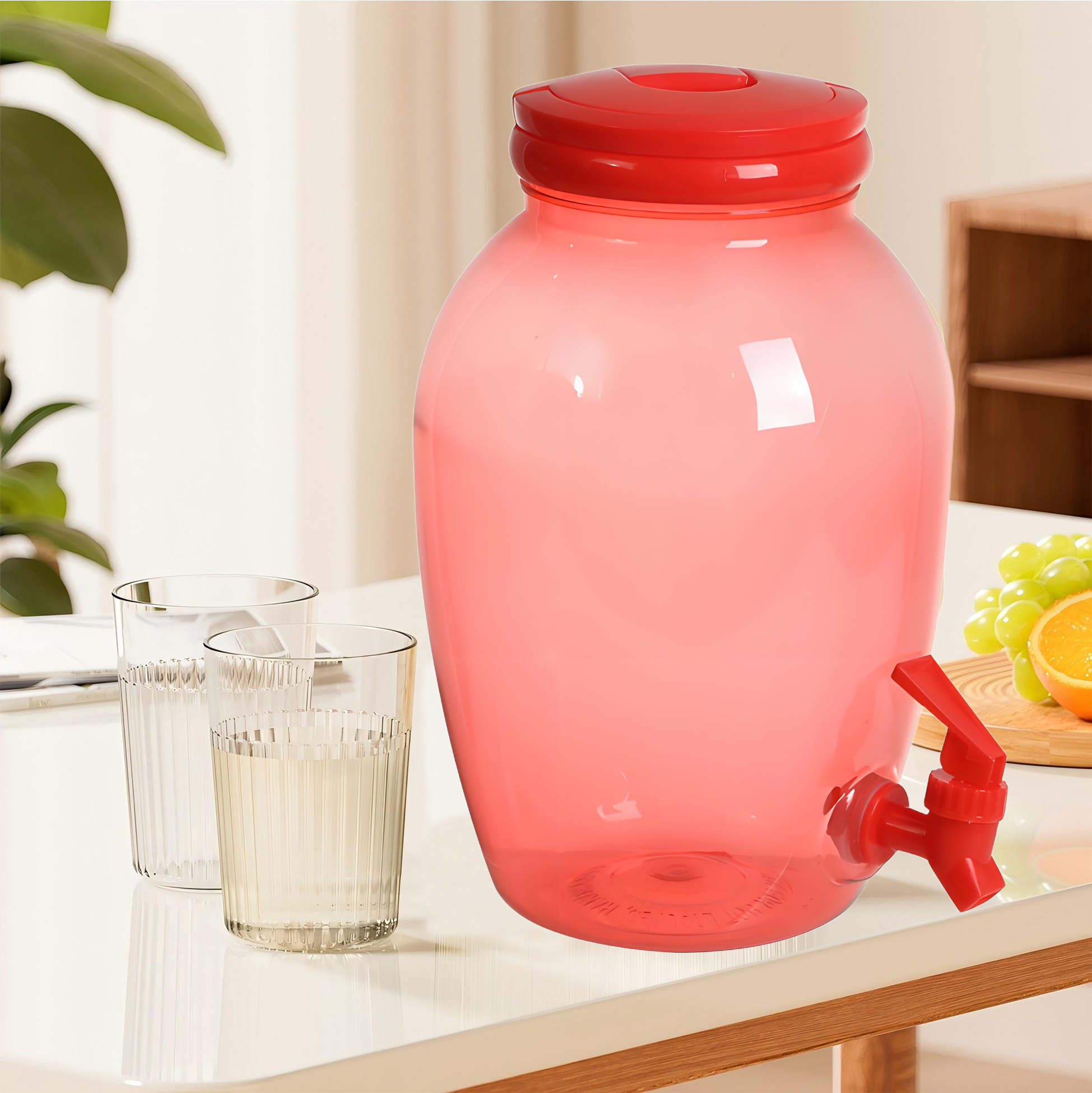 4.5L Plastic Juice Dispenser Bucket