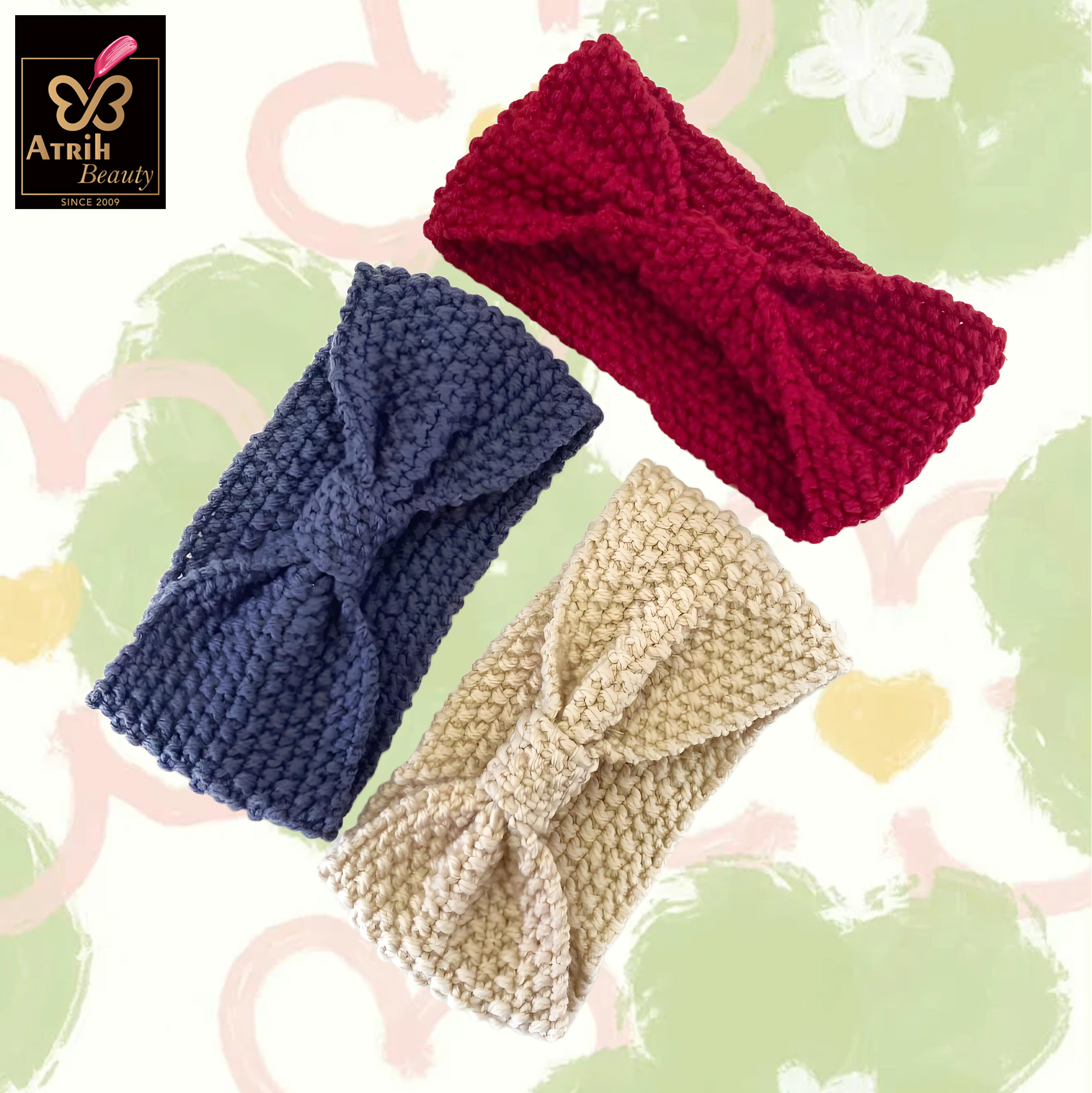 Crocheted Knotted Headband