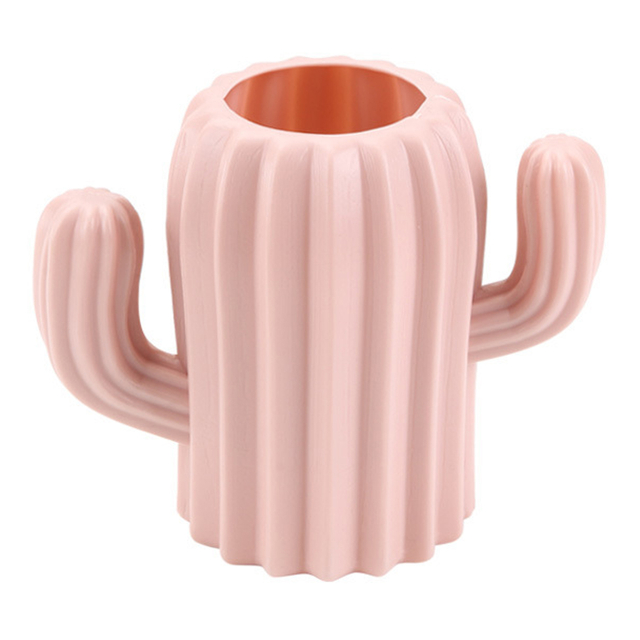 Cactus Shaped Stationery Pen Holder