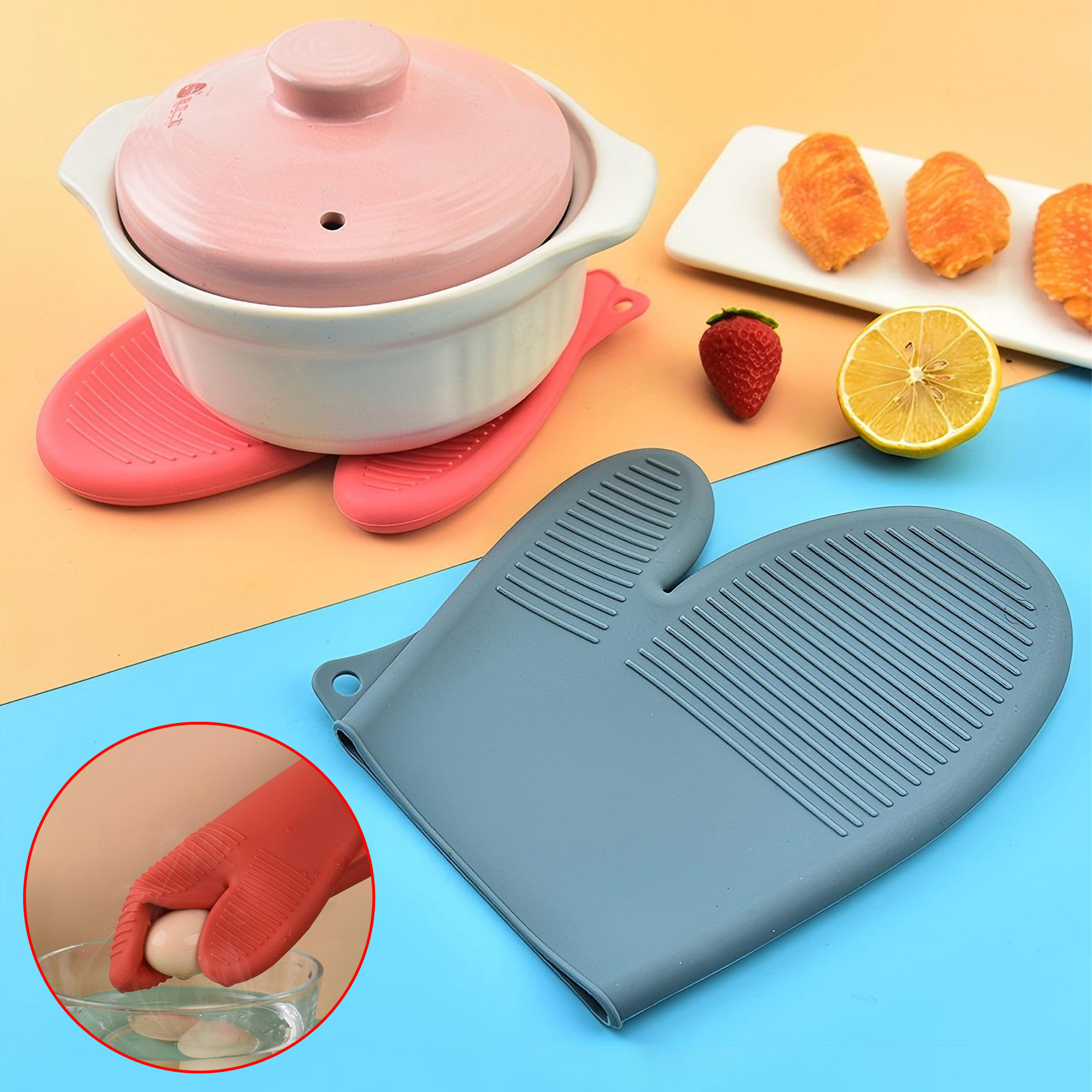 Versatile Silicone Oven Mitt