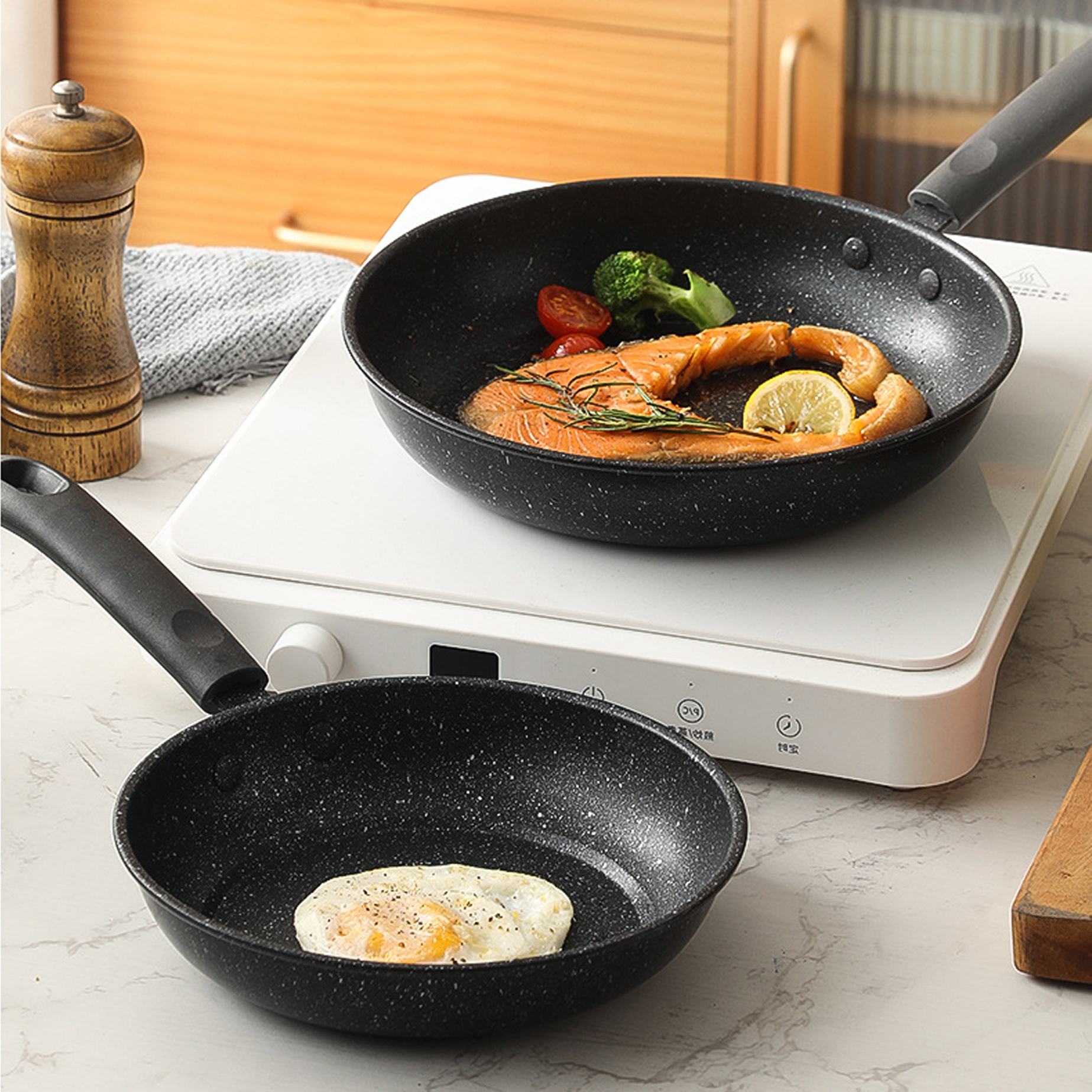 Non-stick Granite Coated Frying Pan