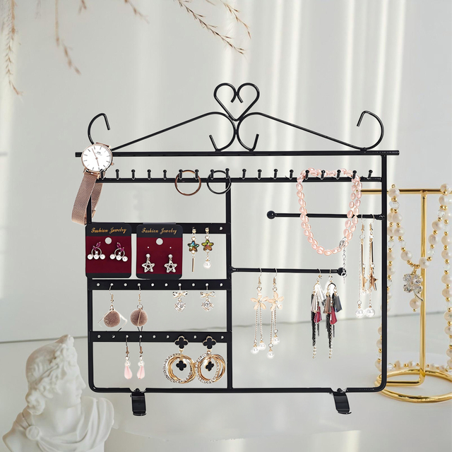 Earrings Organizer Necklaces Hanger Bracelets Display Stand