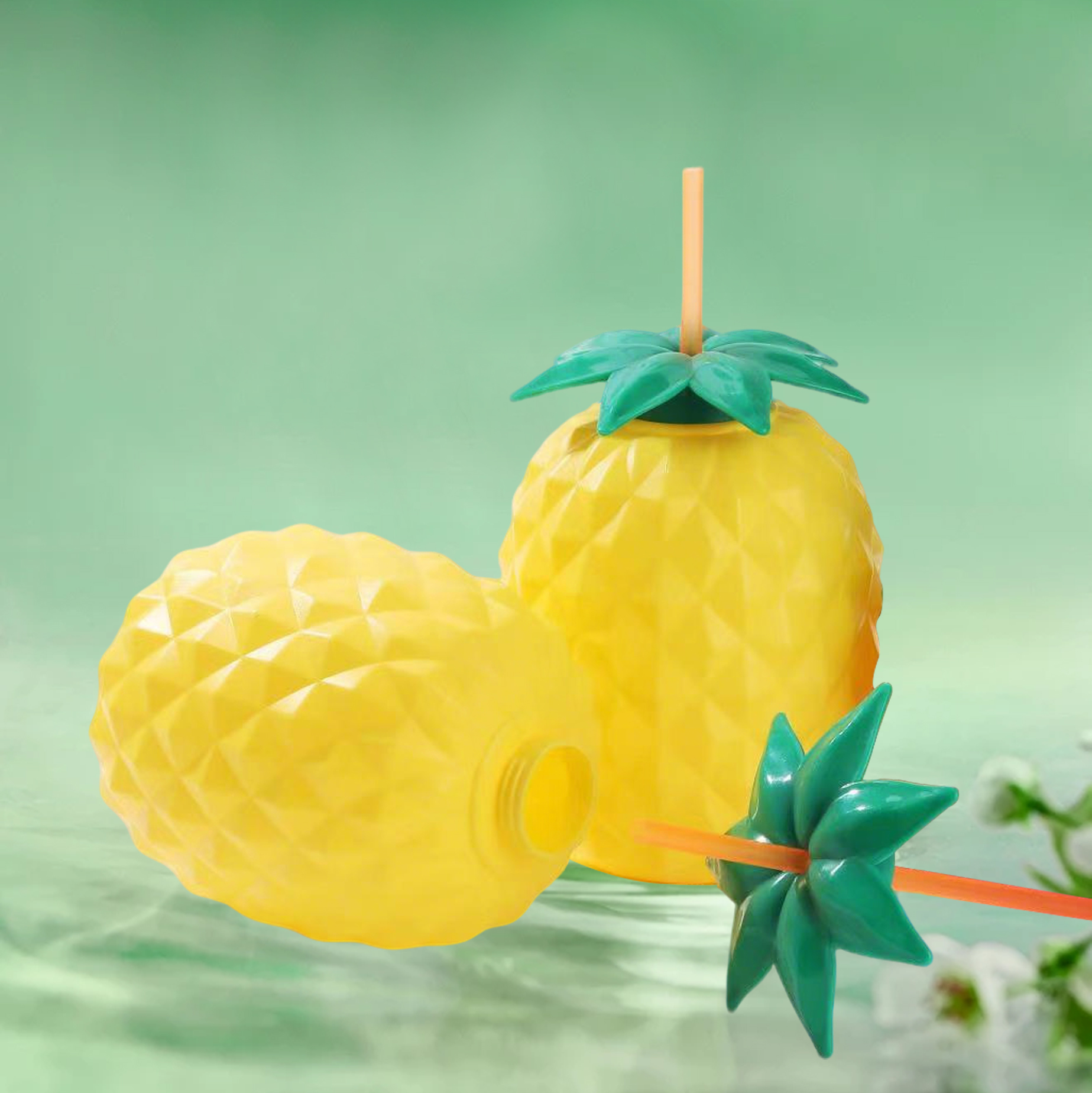 Pineapple-Shaped Water Bottle