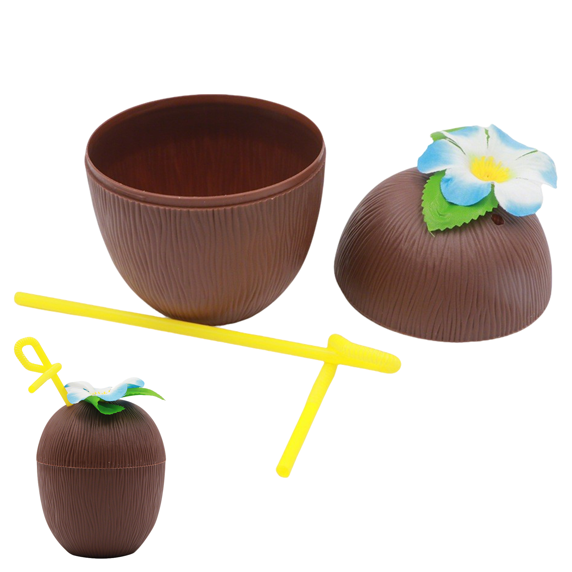 Coconut-Shaped Drink Tumbler