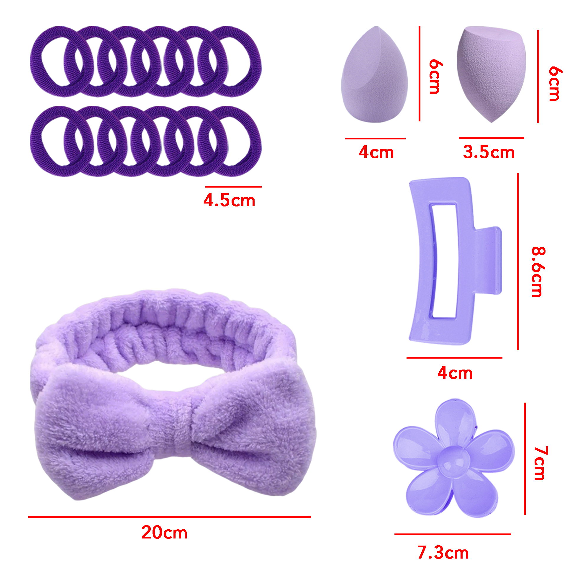 Beauty Accessories Set of 17