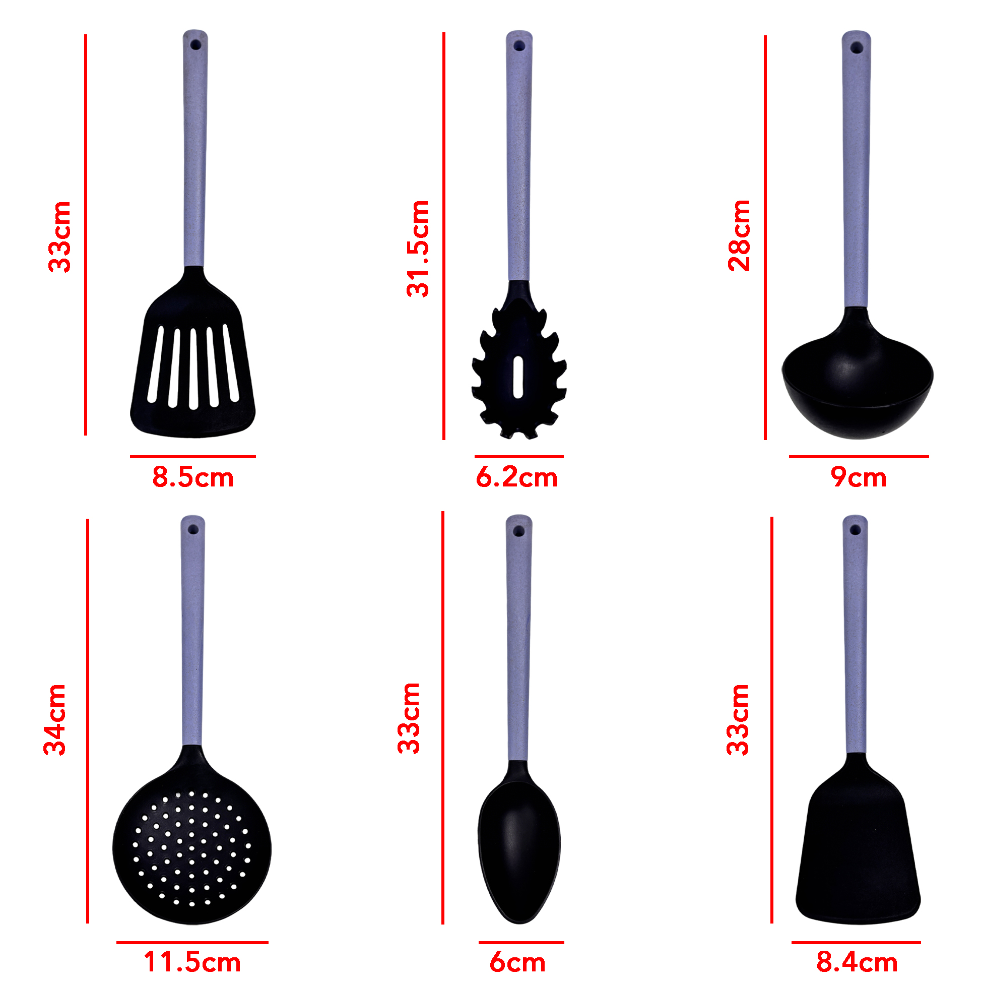6-Piece Kitchen Utensil Set
