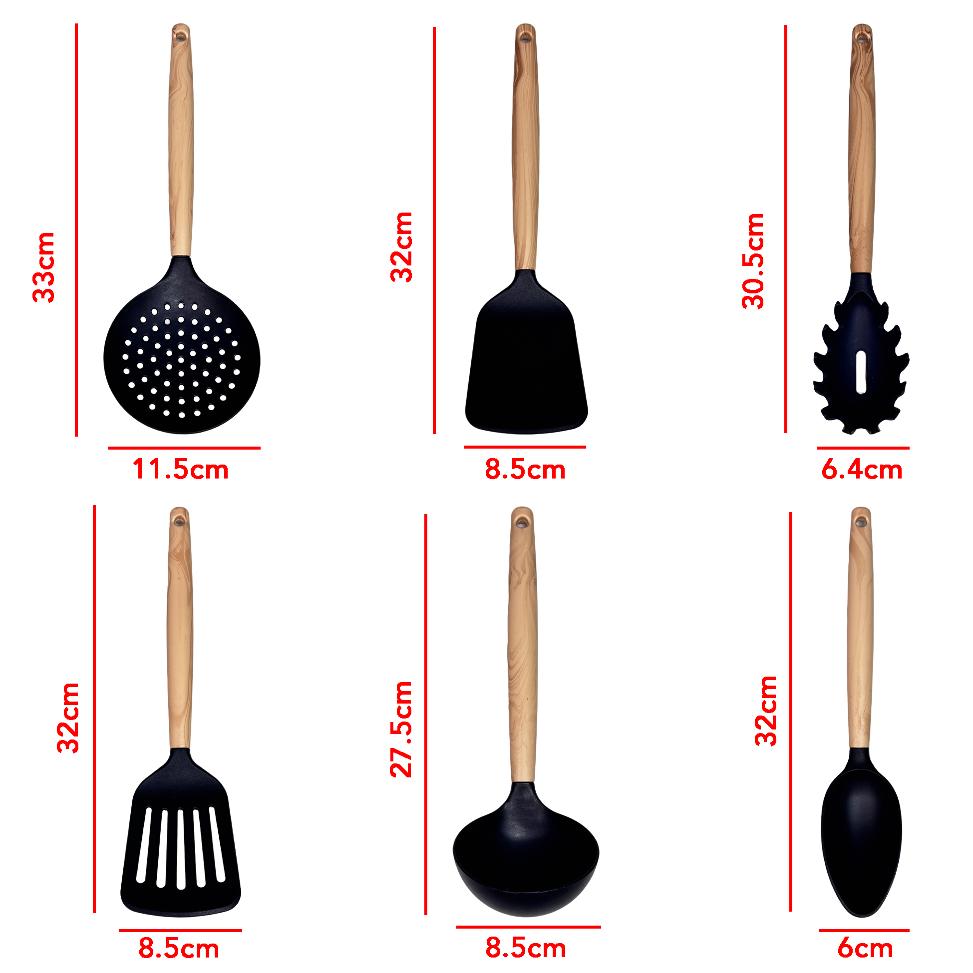 6-Piece Kitchen Utensil Set