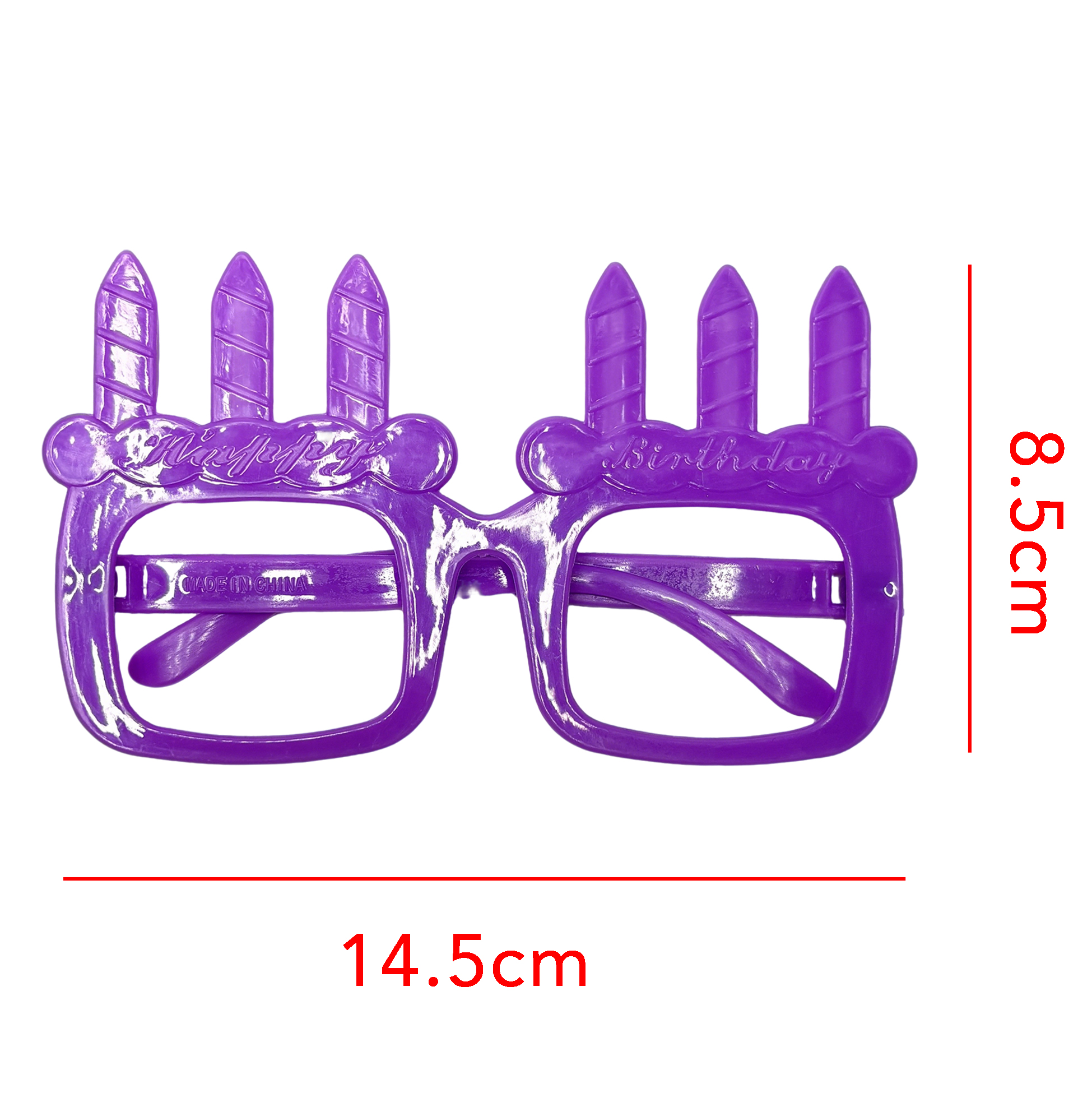 Birthday Candle Party Glasses Set