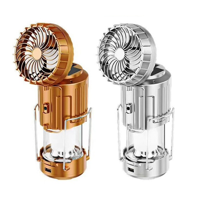 Multifunctional Solar Camping Fan Light