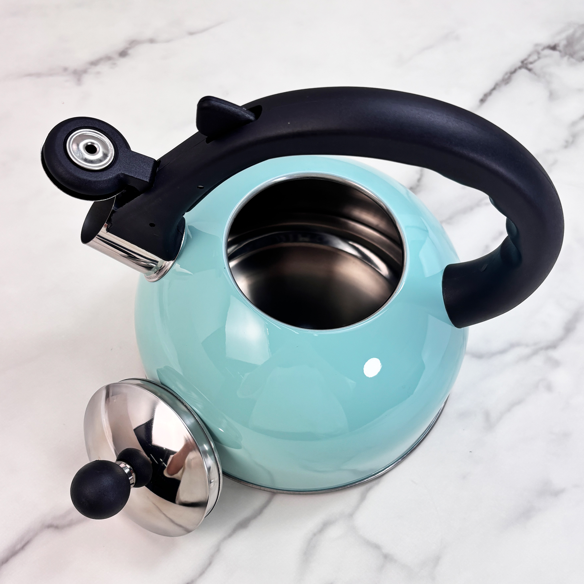 2.5L Turquoise Stainless Steel Kettle
