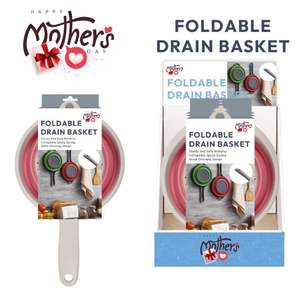 Kitchen Foldable Silicone Strainer Colanders, Collapsible Colanders with Handles