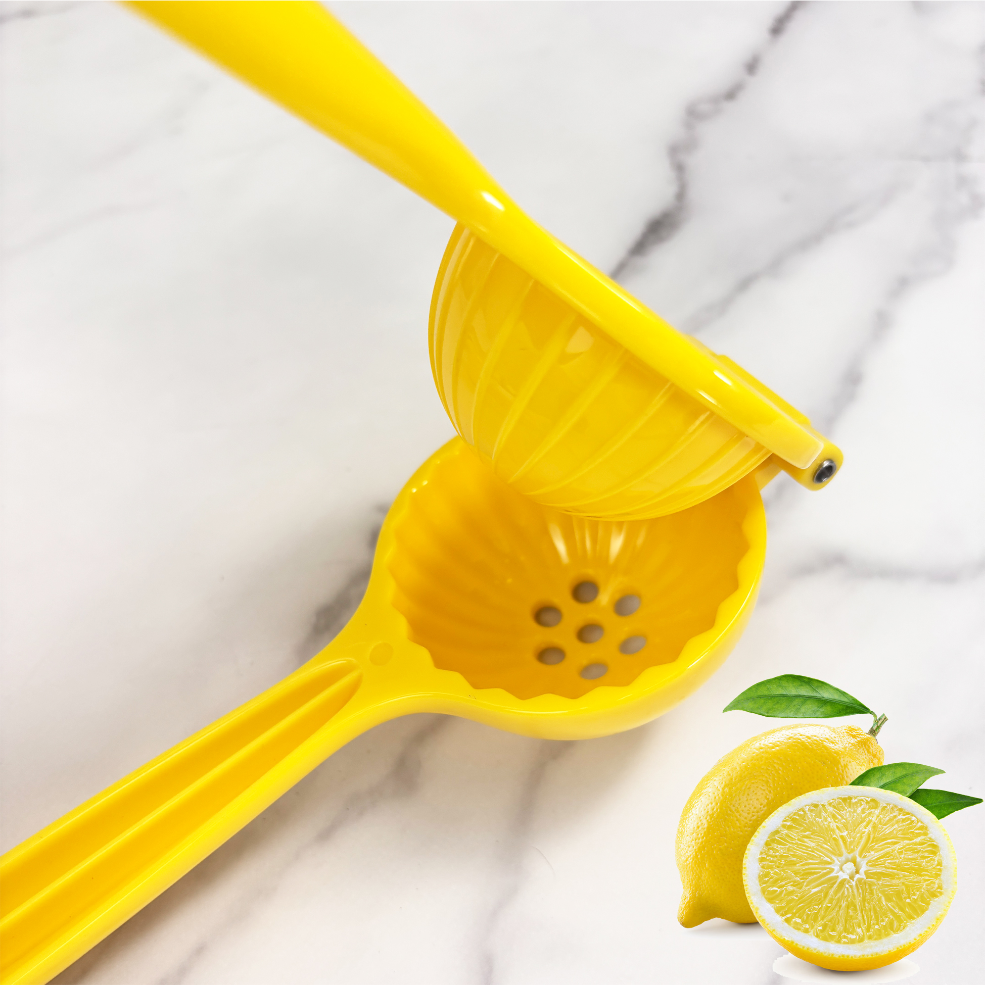 Yellow PP Lemon Squeezer