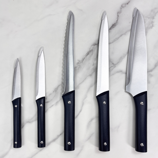 5-piece Stainless Steel Kitchen Knife Set