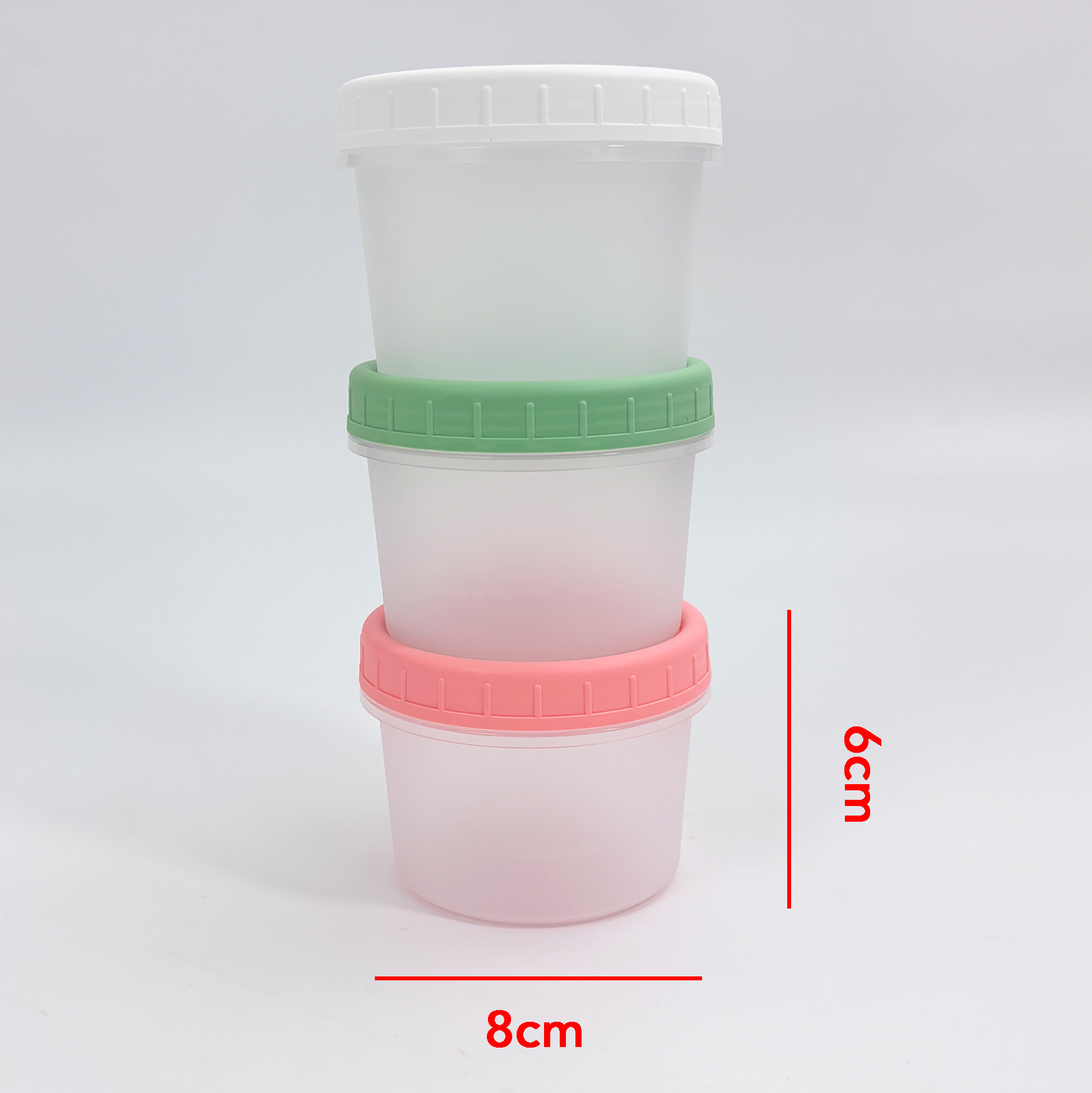 200ML Plastic Ice Cream Cup with Lid