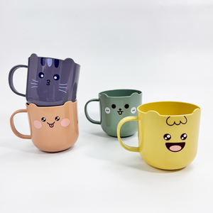 Cartoon Character Mouthwash Cup Set