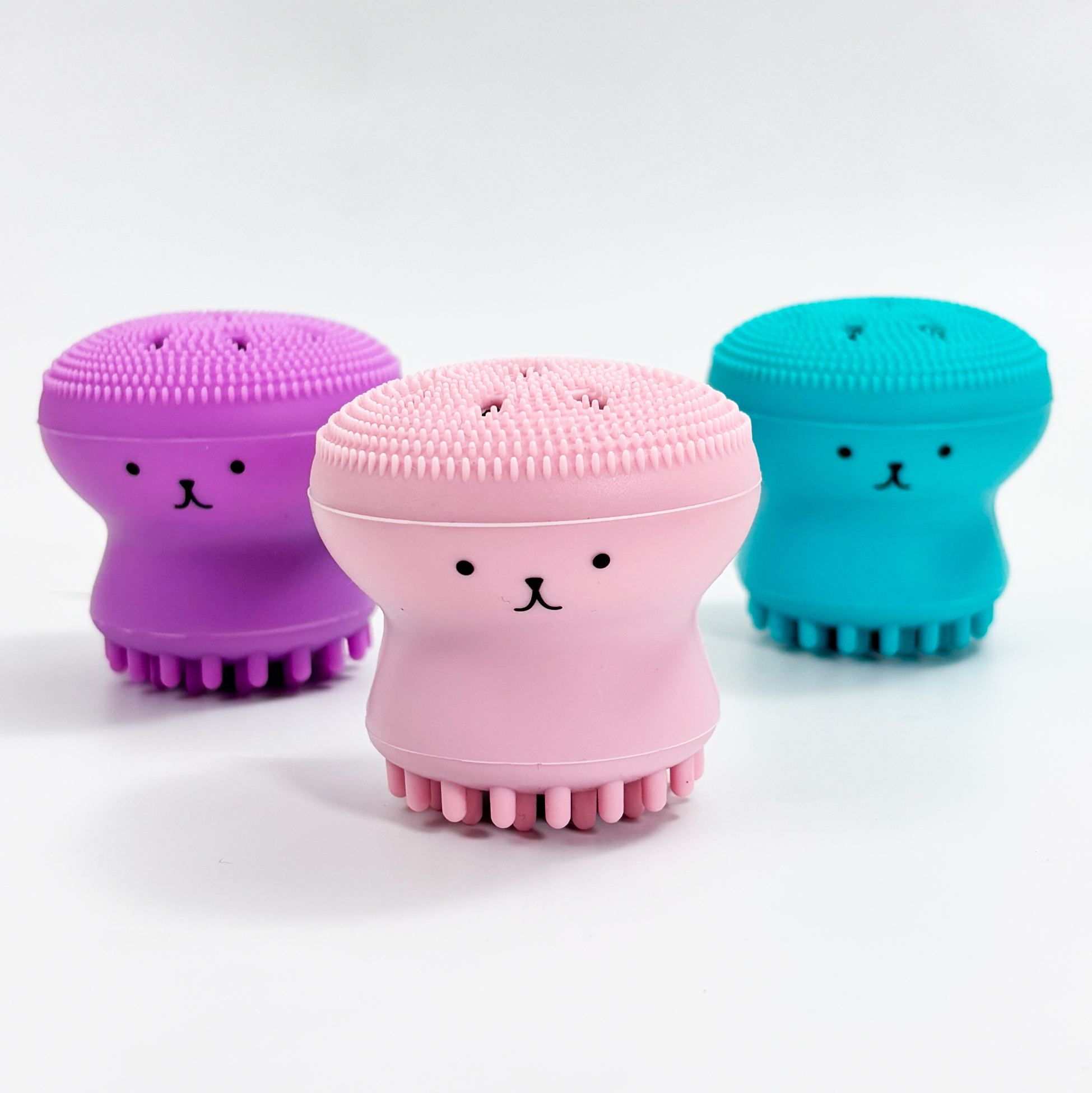 Double-sided Silicone Facial Cleansing Brush