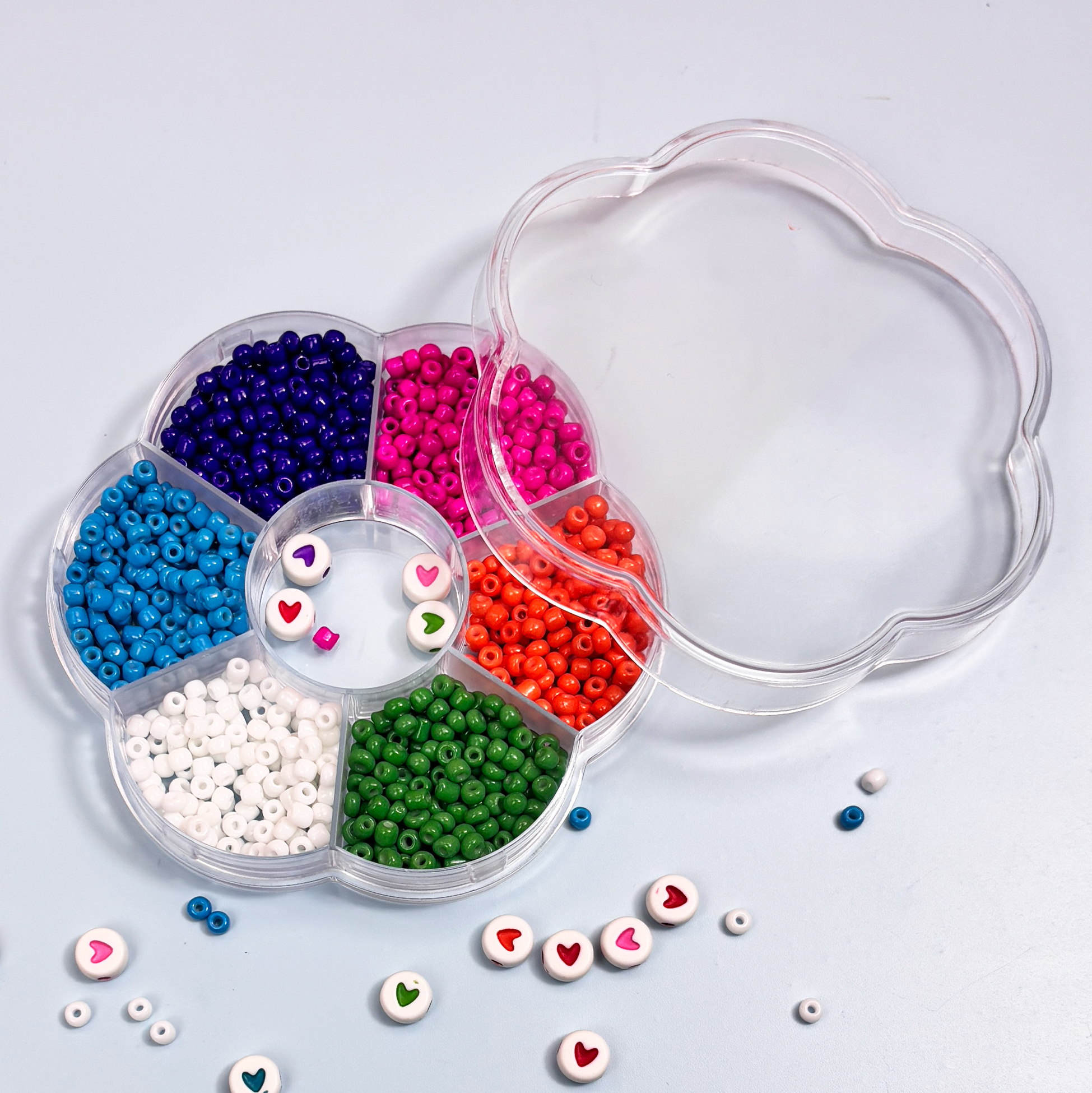 DIY Jewelry Making Kit with Colorful Beads
