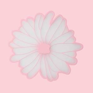 Set of 3 Flower Shape Coasters Insulation Placemat Anti-Slip Cup Mat for Drinks Mugs