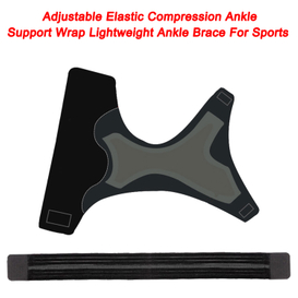 Ankle Brace Support Adjustable Elastic Compression Ankle Support Wrap Lightweight Ankle Brace For Sports