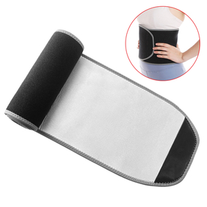 Waist Support Belt Silver Ion Sweating Belt Men And Women Fat Burning Thin Belly Sweating Abdominal Weight Loss Thin Sports Fitness Belt