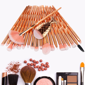21 Pcs Makeup Brushes Set Foundation Eyebrow Eyeliner Blush
