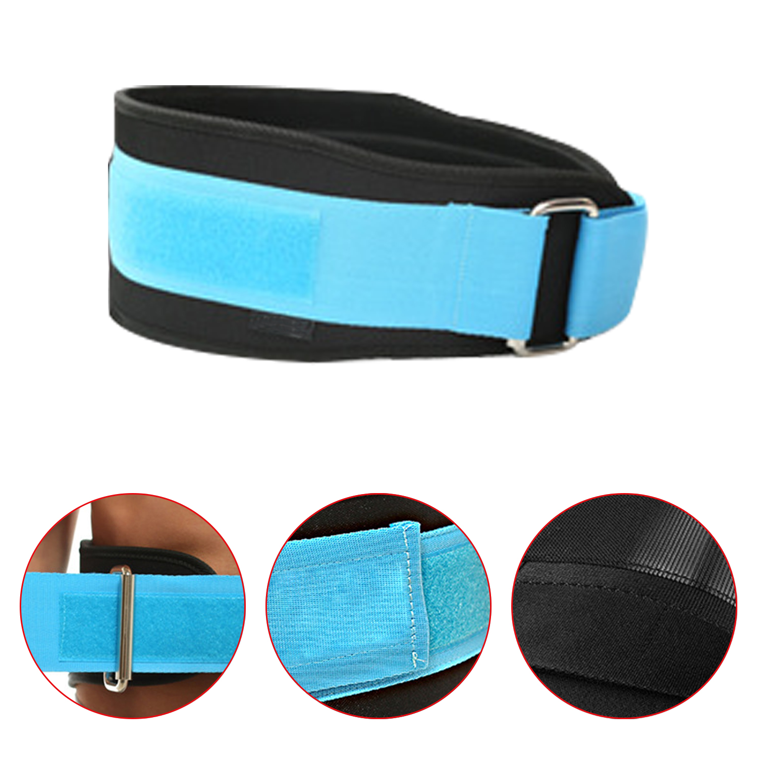 Fitness Weightlifting Waist Support Gym Fitness Power Workout Weight Lifting Belt Factory Customized Weight Lifting Belt
