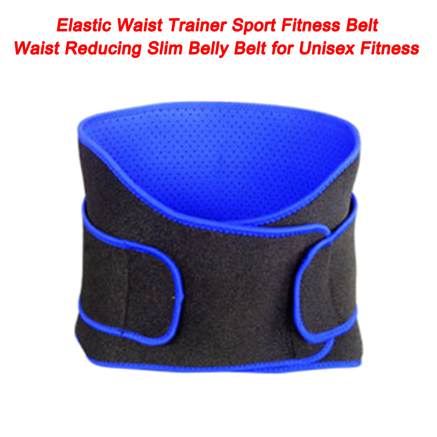 Elastic Waist Trainer Sport Fitness Belt Waist Reducing Slim Belly Belt for Unisex Fitness