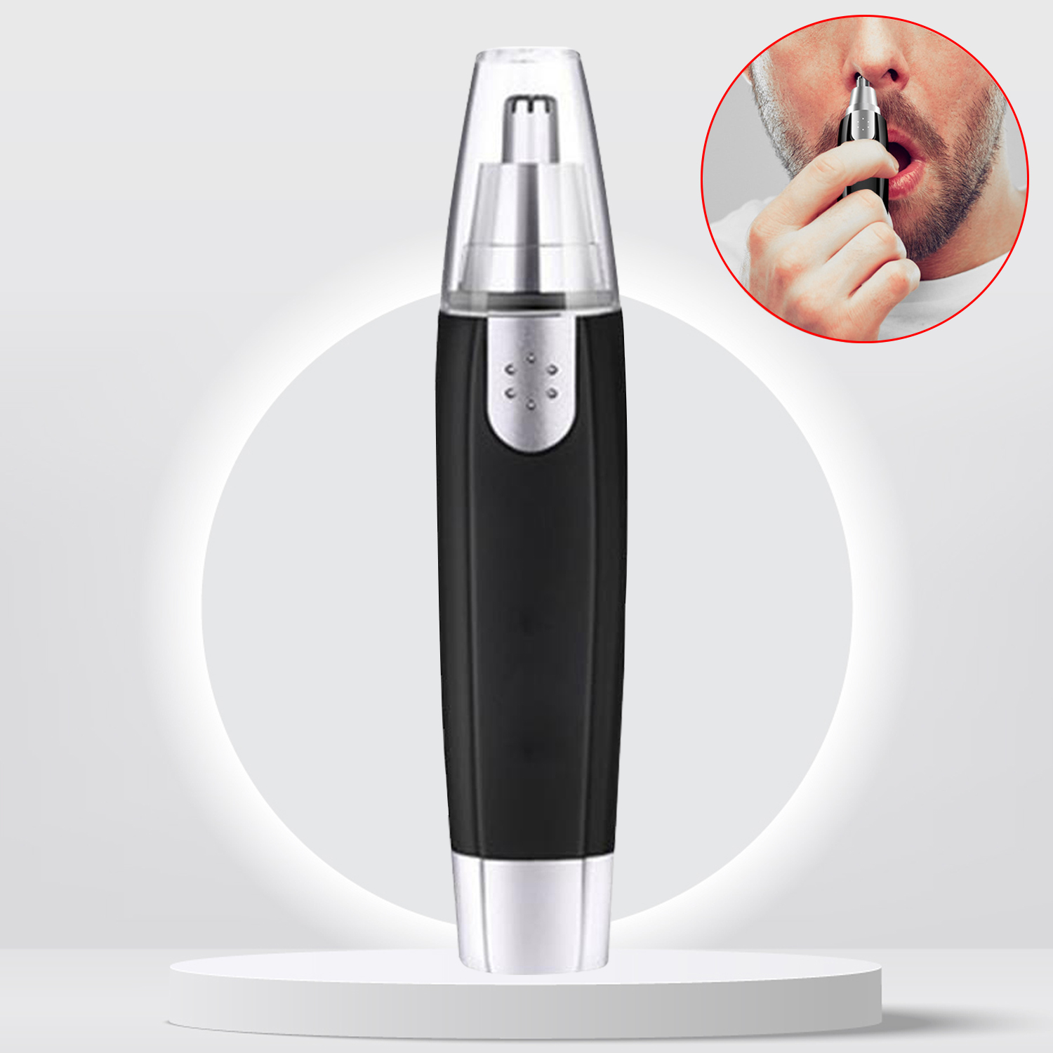 Electric Nose Hair Trimmer Implement Shaver Clipper Ear Neck Eyebrow Trimmer Shaver Man Woman Clean Trimmer