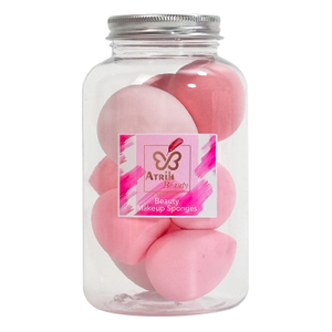 7 Makeup Sponges with 1 Storage Jar