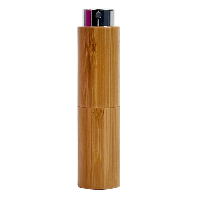 Bamboo Shell Mini Perfume Atomizer Bottle