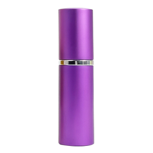 Purple Cylindrical Mini Perfume Atomizer Bottle