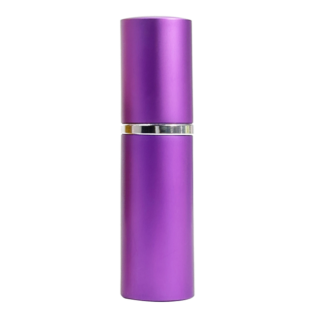 Purple Cylindrical Mini Perfume Atomizer Bottle